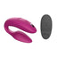 We-Vibe Sync Rechargeable Silicone Couples Vibrator with Remote Control - Dusty