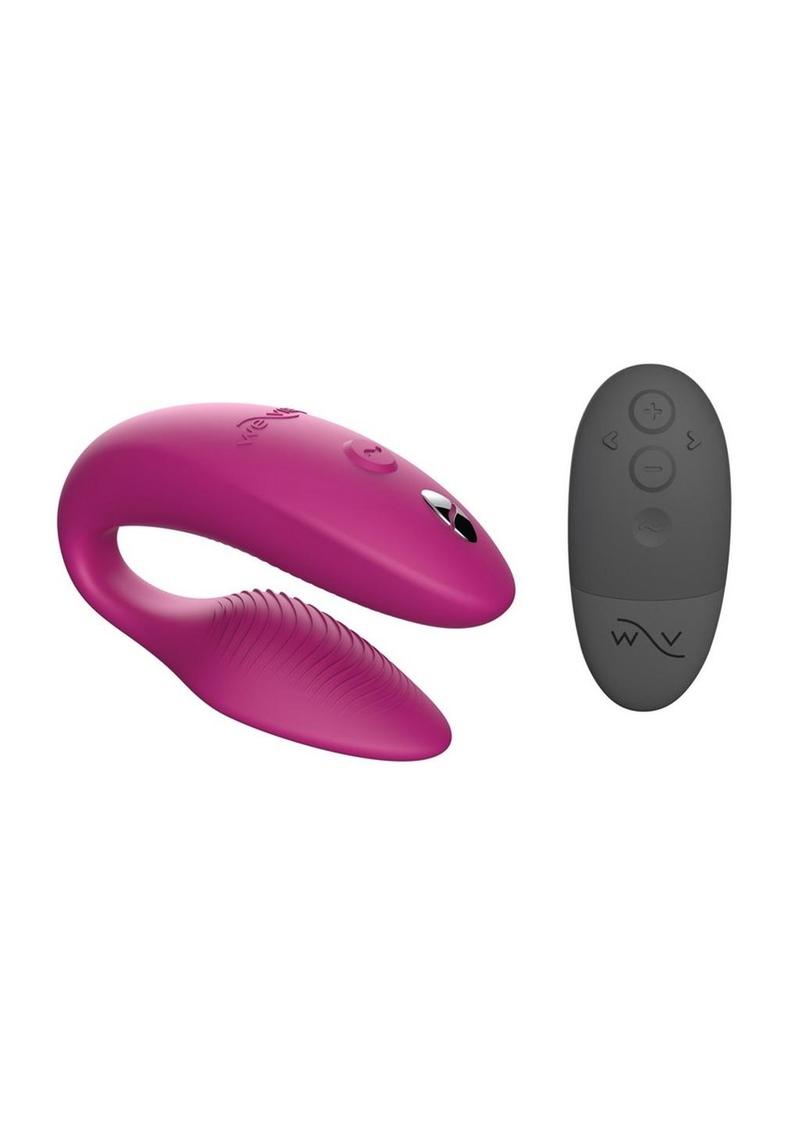 We-Vibe Sync Rechargeable Silicone Couples Vibrator with Remote Control - Dusty