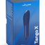 We-Vibe Tango X Rechargeable Clitoral Mini Bullet Vibrator - Blue/Midnight Blue