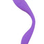 Wellness Duo Rechargeable Silicone Couples Vibrator - Purple