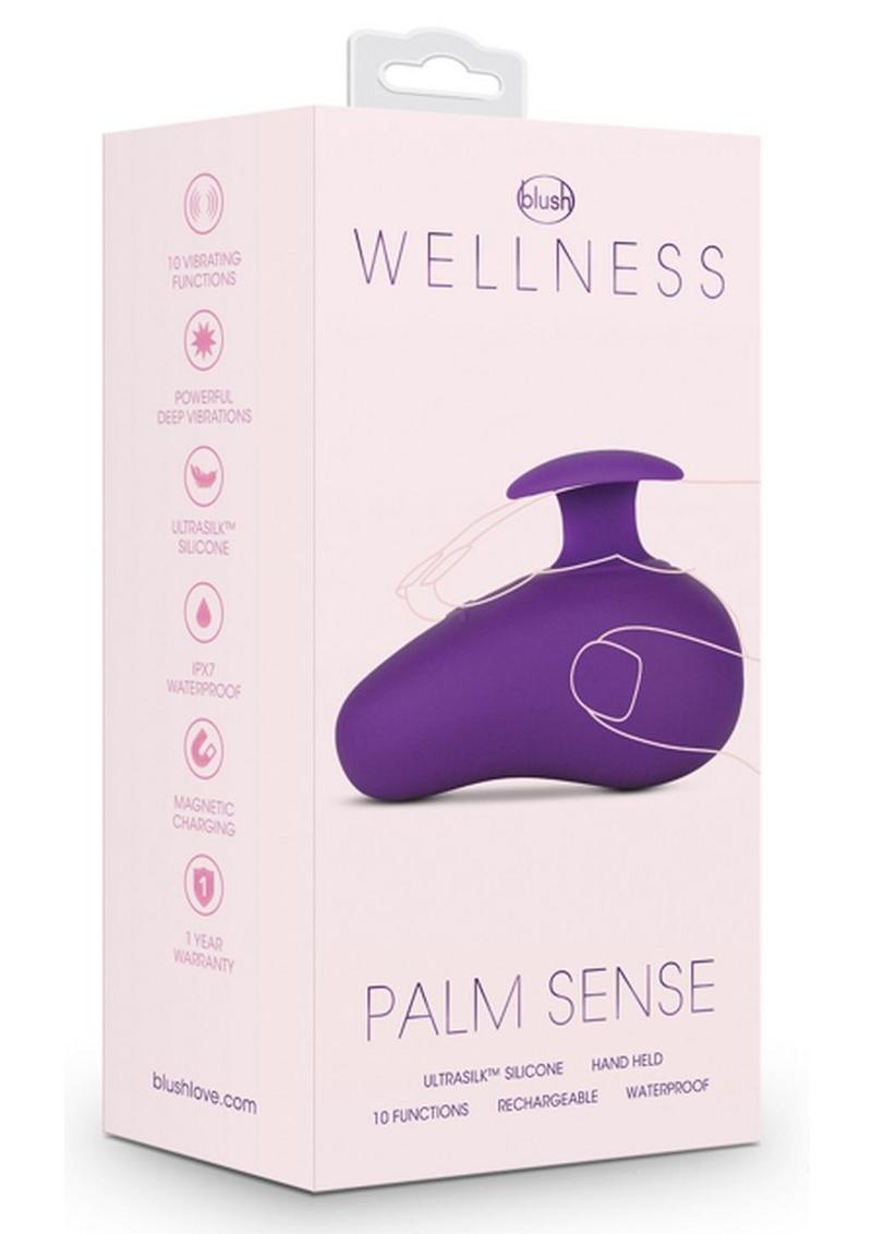 Wellness Palm Sense Rechargeable Silicone Massager