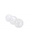 Wet Dreams Crystal Voyeur Series Big Balls Stroker Sleeve Masturbator - Clear