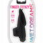 Wet Dreams Finger Frenzy Play Vibe Waterproof - Black