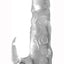 Wet Dreams Jacked Rabbit Silicone Penis Extender - Clear