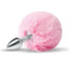 WhipSmart Fluffy Bunny Metal Plug with Tail