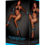 WhipSmart Glow In The Dark Bed Restraints with Adjustable Cuff - Blue/Glow In The Dark