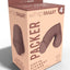 WhipSmart Soft and Discreet Packer - Chocolate - 4in