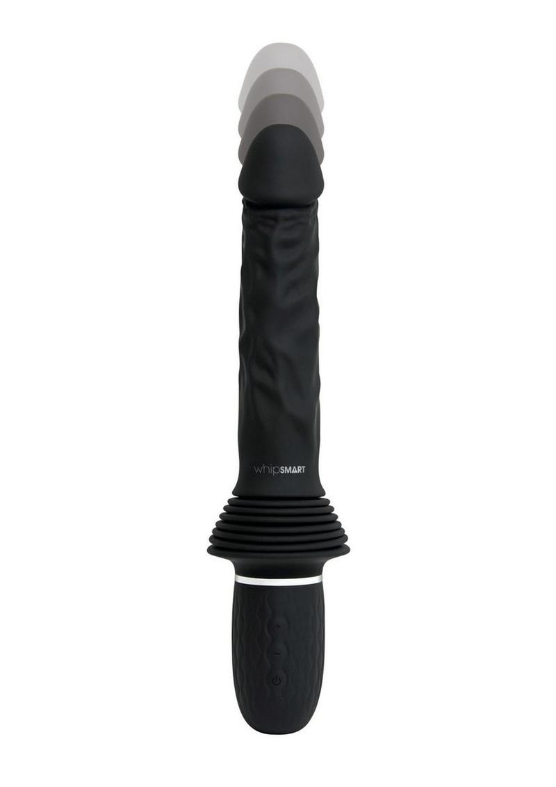 WhipSmart Thrusting Rechargeable Silicone Cock with Remote