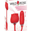 Wild Rose and Thruster Rechargeable Silicone Clitoral Stimulator with Suction