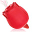 Wild Rose and Tongue Rechargeable Silicone Clitoral Stimulator with Suction