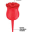 Wild Rose Le Point Rechargeable Silicone Suction Vibrator - Red