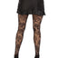 Wild Rose Net Tights - Black - One Size