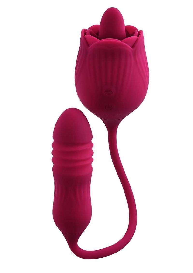 Wild Rose Rechargeable Silicone Clitoral Stimulator