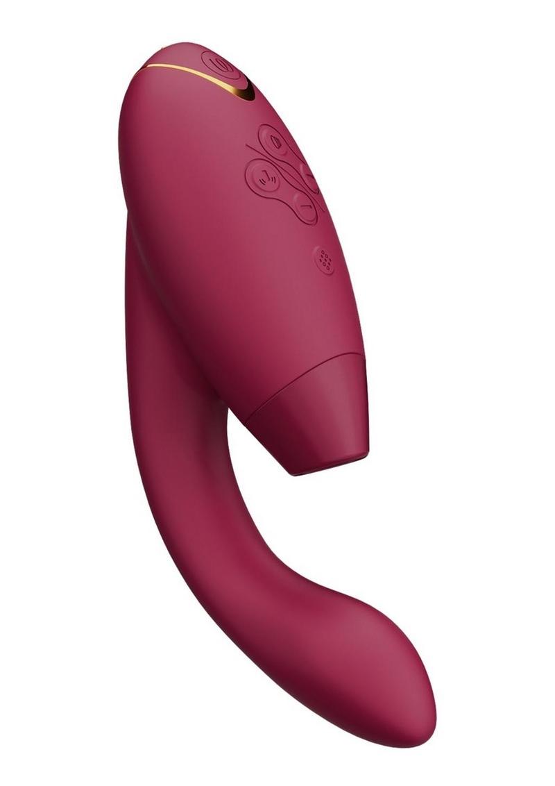 Womanizer Duo 2 Silicone Rechargeable Clitoral and G-Spot Stimulator