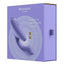 Womanizer Duo 2 Silicone Rechargeable Clitoral and G-Spot Stimulator - Lilac/Purple