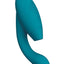 Womanizer Duo 2 Silicone Rechargeable Clitoral and G-Spot Stimulator - Green/Petrol