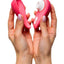 Womanizer Liberty 2 Rechargeable Silicone Clitoral Stimulator - Vibrant - Red/Rose
