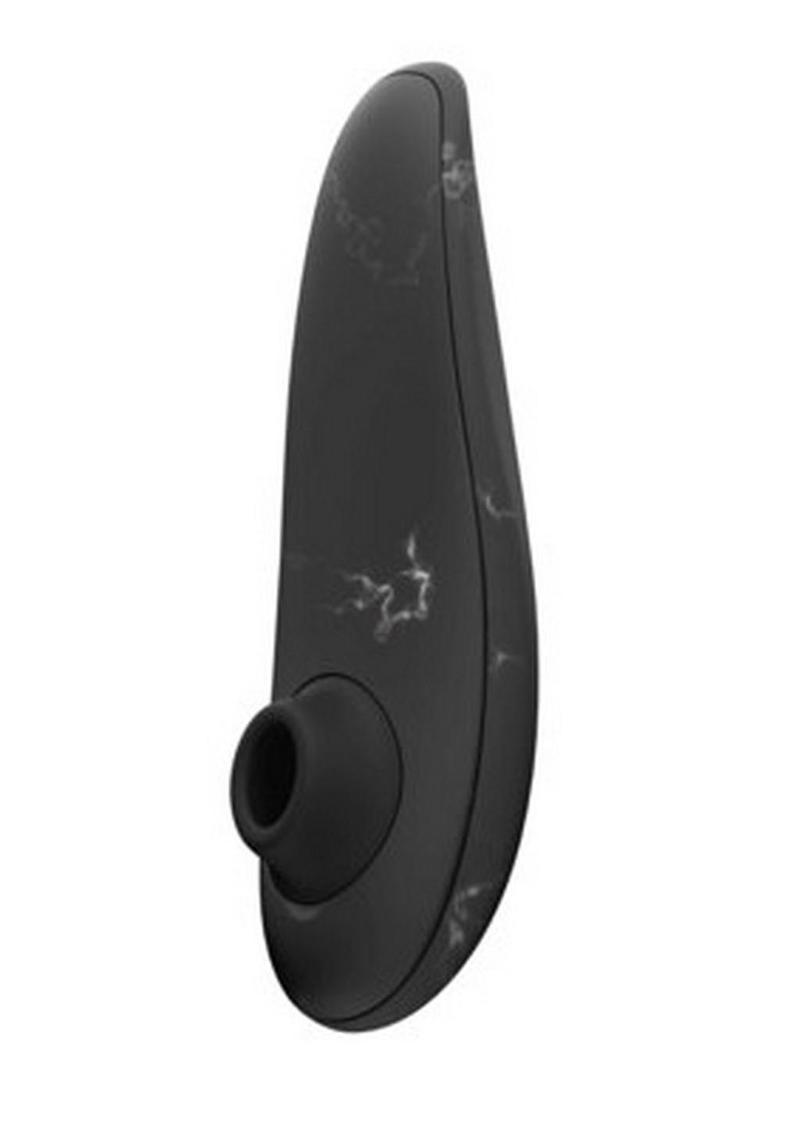 Womanizer Marilyn Monroe Special Edition Rechargeable Clitoral Stimulator - Black/Black Marble