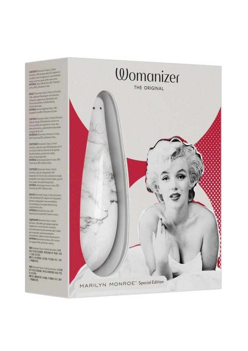 Womanizer Marilyn Monroe Special Edition Rechargeable Clitoral Stimulator