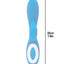 Wonderlust Harmony Rechargeable Silicone Vibrator - Blue