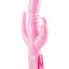 Wow! Vibe Triple Ecstacy Thruster Silicone Rabbit Vibrator - Pink