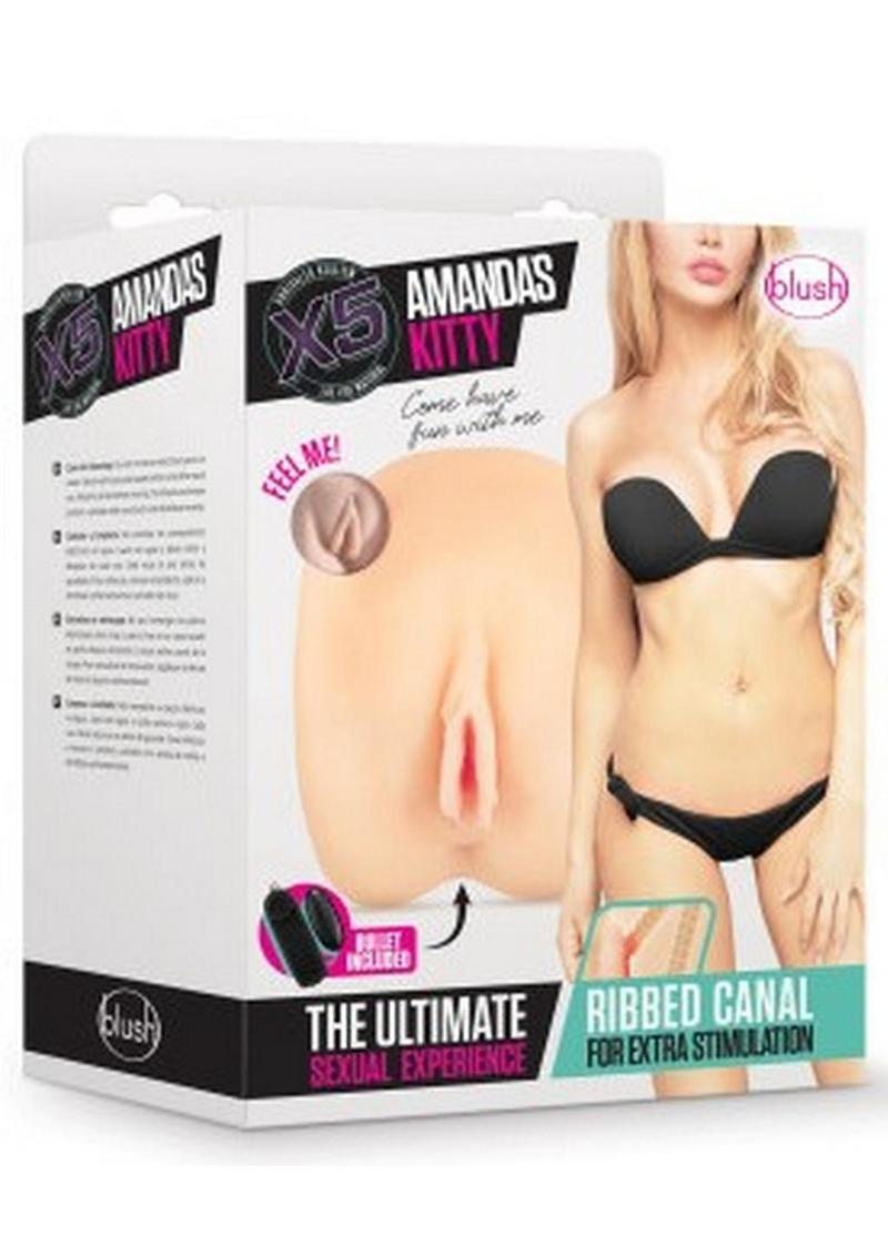 X5 Men Amanda's Kitty Masturbator - Pussy