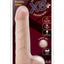 X5 Plus Cock Dildo with Balls - Vanilla - 7in