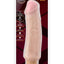 X5 Plus Hard On Vibrating Dildo - Vanilla - 9in