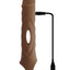 Zero Tolerance Big Boy Extender Rechargeable Silicone Penis Extension with Remote - Chocolate
