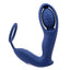 Zero Tolerance Extra Mile Rechargeable Silicone C-Ring Double Motor Vibrator with Remote Control - Blue