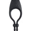 Zero Tolerance Perfect Fit Rechargeable Silicone Vibrating Cock Ring - Black