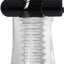 Zero Tolerance Pop Compact Textured Stroker with Rechargeable Bullet and DVD Download - Black/Clear