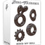 Zero Tolerance Ring My Bell Cock Ring Kit - Smoke - 4 Piece Kit