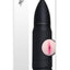 Zero Tolerance Shell Shock Rechargeable Vibrating Pussy Stroker with DVD Download - Black