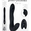 Zero Tolerance Tap It Silicone Rechargeable Prostate Massager with Remote Control - Black