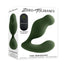 Zero Tolerance The Sergeant Rechargeable Silicone Prostate Vibrator with Remote - Green