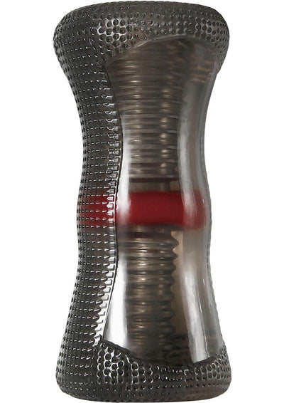 Zero Tolerance The Vortex Textured Stroker with DVD Download - Black/Red/Smoke