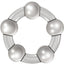 Zero Tolerance Three Amigos Beaded Cock Ring Kit - Smoke - 3 Piece Kit