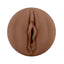 Zero Tolerance Tight Lipped Rechargeable Pussy Masturbator - Chocolate