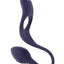 Zero Tolerance Tip to Tail Rechargeable Silicone Cock Ring with Anal Plug