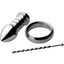 Zeus Electrosex Deluxe Voltaic For Him Stainless Steel E-Stim Kit - Silver