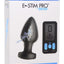 Zeus Vibrating and E-Stim Silicone Rechargeable Anal Plug with Remote Control