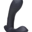 Zeus Vibrating and E-Stim Silicone Rechargeable Prostate Massager with Remote Control - Black