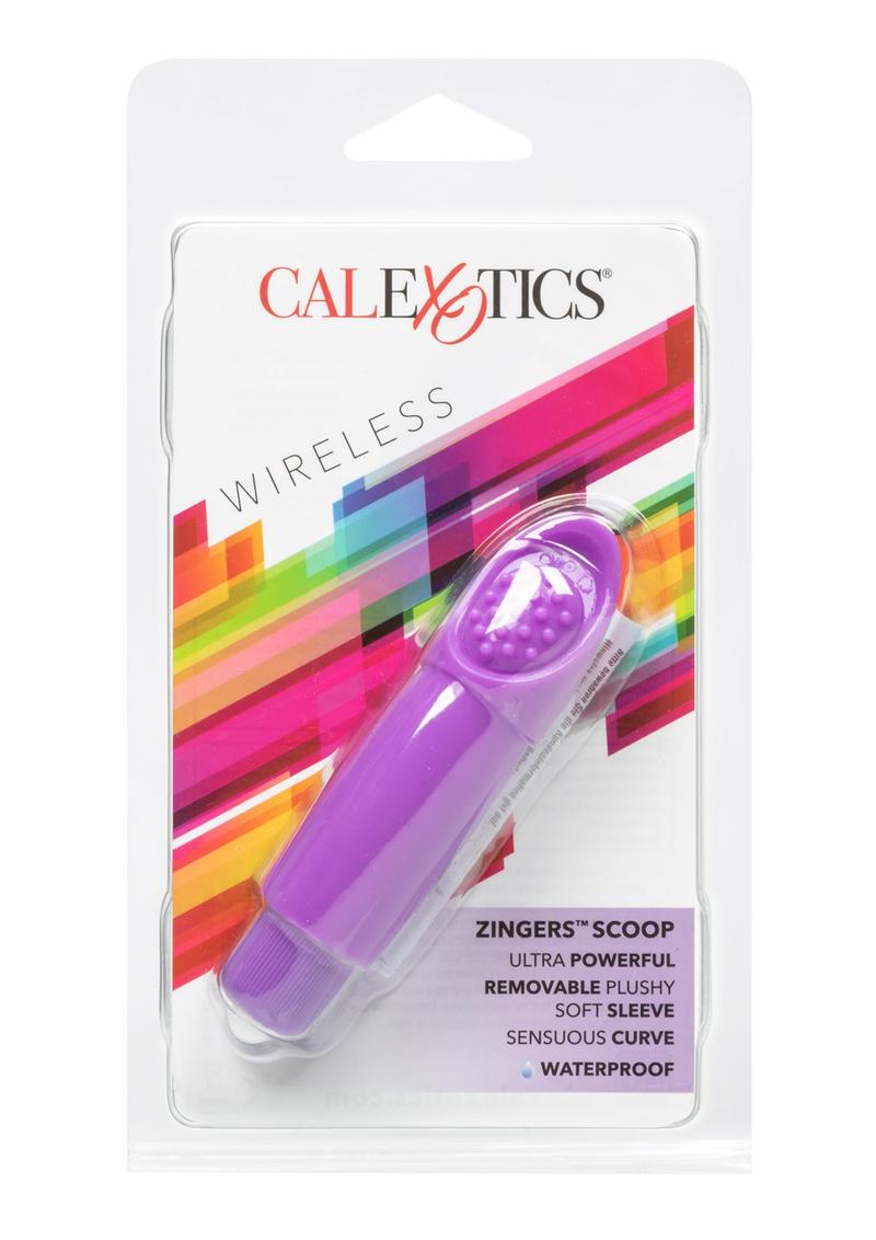 Zingers Scoop Vibrator - Purple