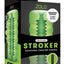 ZOLO Original Stroker Squeezable Vibrating Masturbator with Bullet - Green