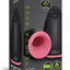 ZOLO Warming Dome Rechargeable Vibrating Masturbator - Black/Pink